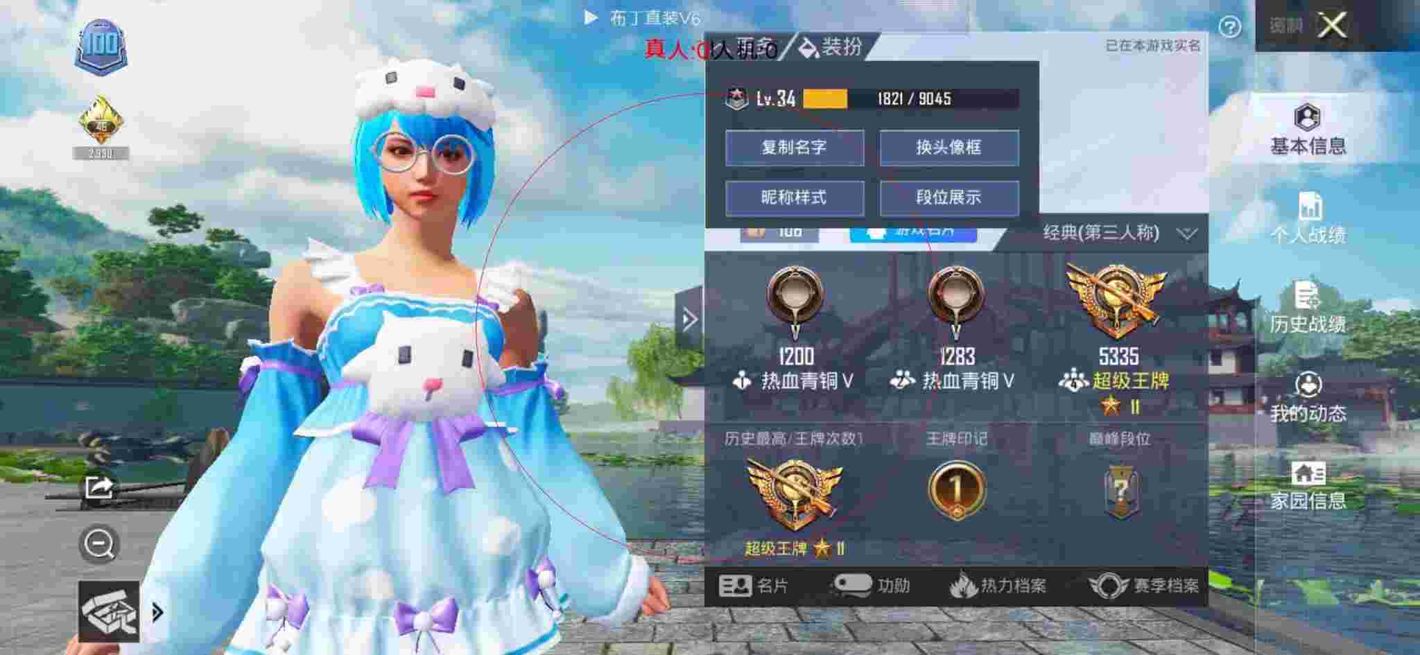 和平精英布丁直装透视 - 微信红包封面开放平台官网入口辅助预览图